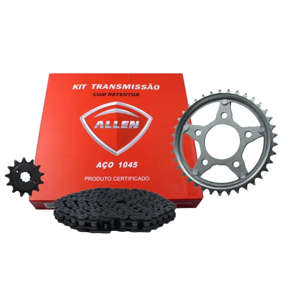Kit Relação CB 300 Ret Aço 1045 Allen 82575